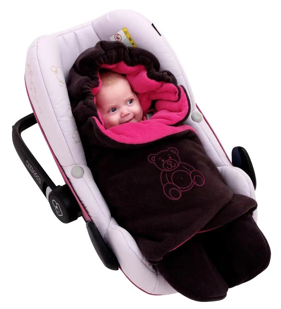 BYBOOM manta arrullo para silla de coche y cochecito POLAR