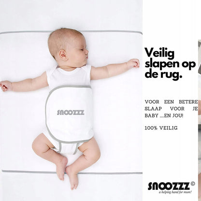 SNOOZZZ pozycjoner snu wspomaganie przy refluksie, bezpieczny sen dziecka na plecach