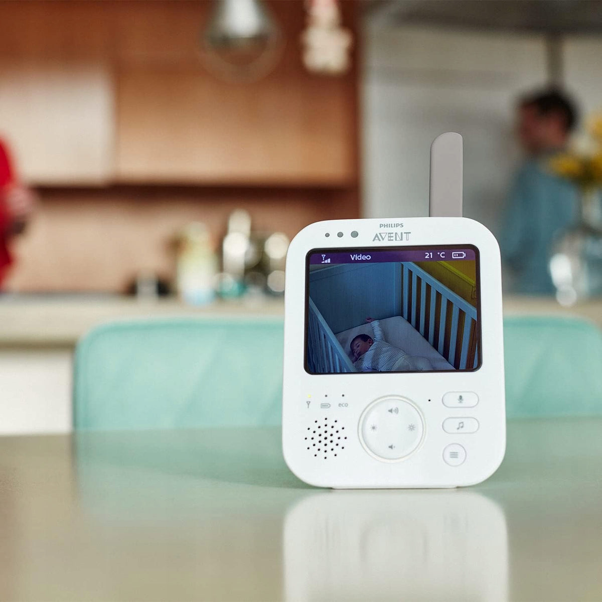 PHILIPS AVENT vigilabebés electrónico SCD891/26 3,5" zoom x4