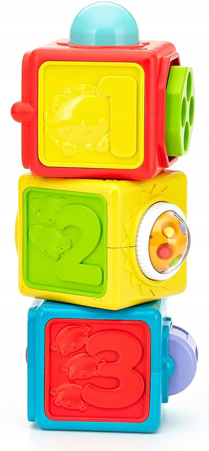 FISHER-PRICE DHW15 bloques interactivos con animales para bebés 6 m+