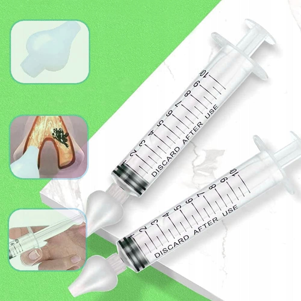 Irrigador jeringas para la nariz 2 unidades 10ml para bebés BABY AGE