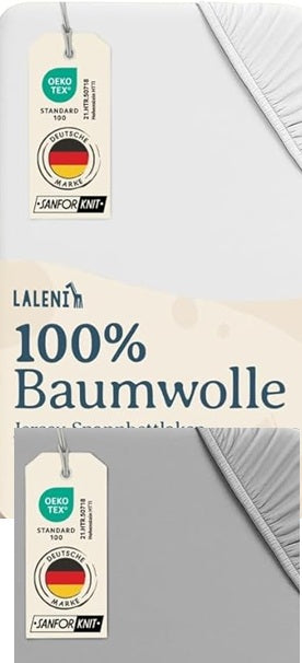 LALENI sábana ajustable 60/120 70/140 x2 uds.