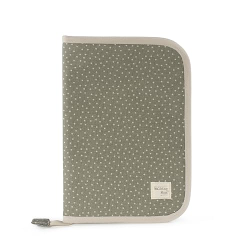 WALKING MUM Topito Poppy Moss estuche para documentos