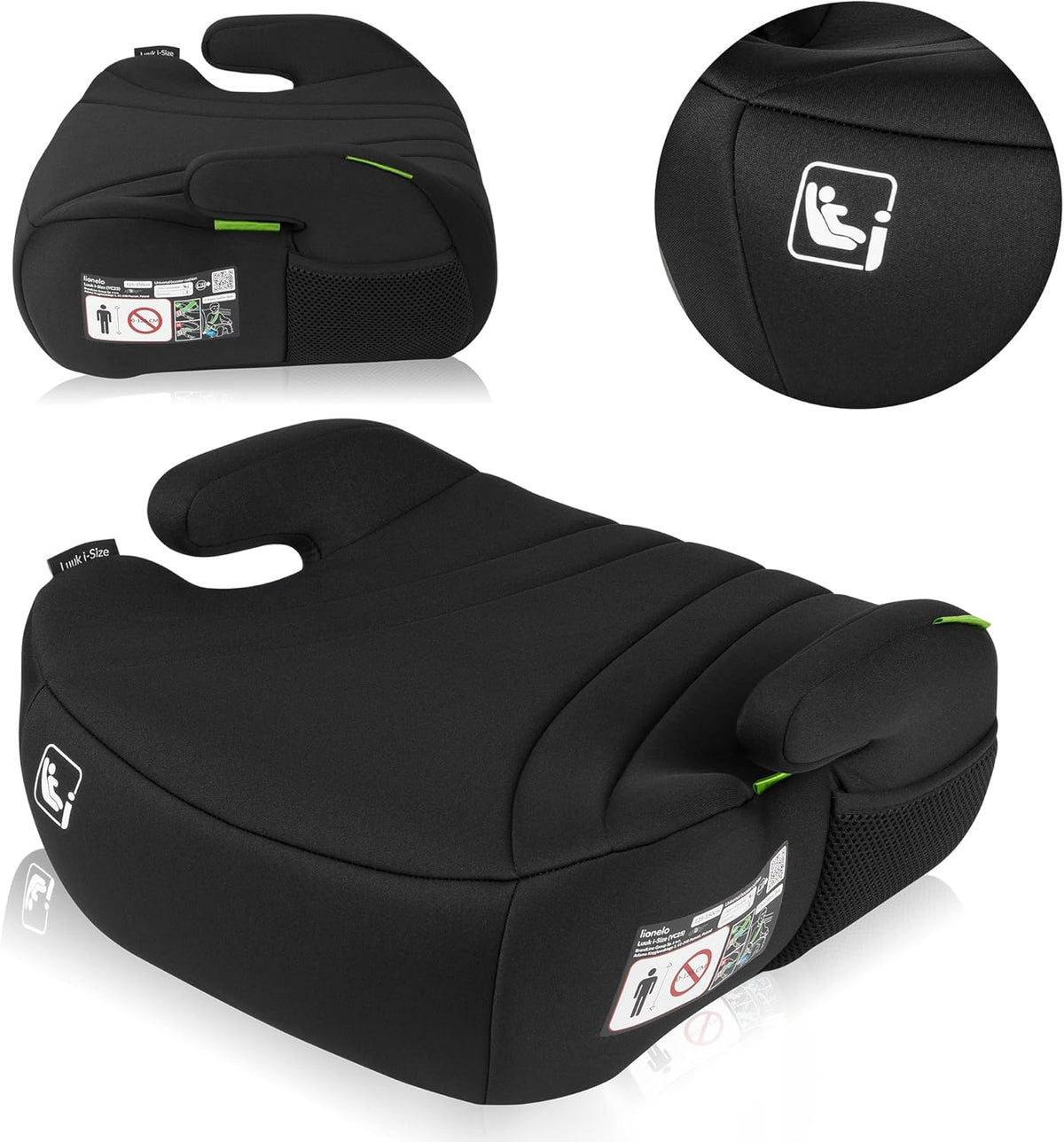 LIONELO LUUK I-SIZE asiento elevador para coche hasta 36 kg
