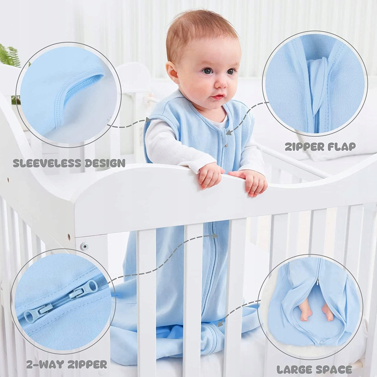 YOOFOSS saco de dormir 0,5 TOG 90 cm x2