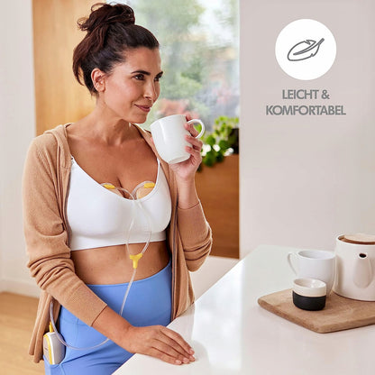 MEDELA Freestyle Flex podwójny LAKTATOR hands-free, lekki i wygodny, bezprzewodowy laktator elektryczny