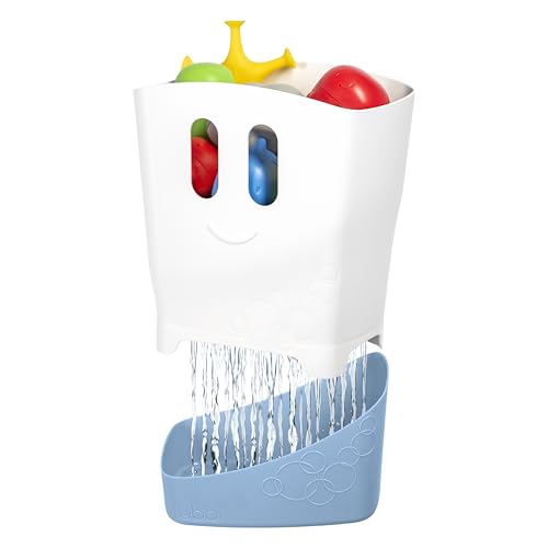 UBBI organizador para juguetes de baño con secador azul