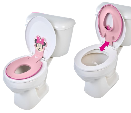 BRIGHT STARTS Flip & Sit adaptador para inodoro 18 m+ 23 kg DISNEY MINNIE