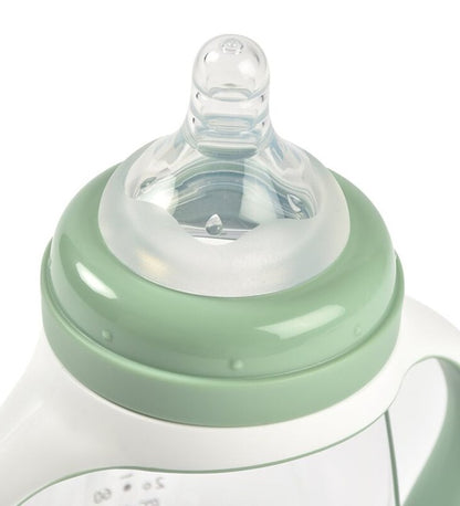 BEABA Training Bottle 2w1 kubek niekapek z dwoma ustnikami 210 ml 4 m+ z miękkim silikonowym ustnikiem