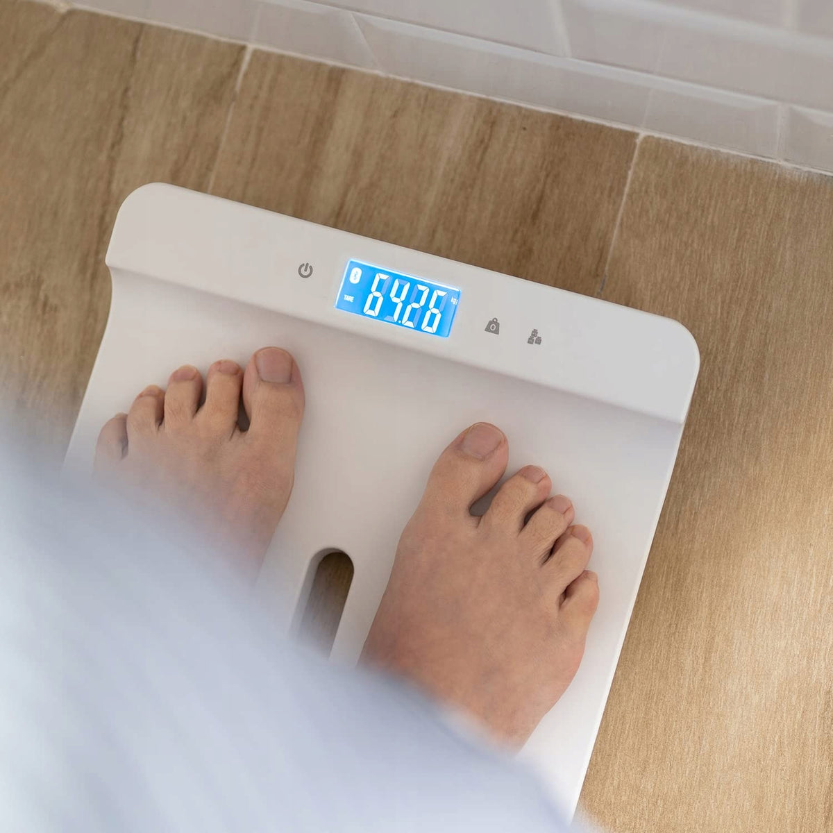 SUAVINEX Báscula digital y medidor de altura 2en1
