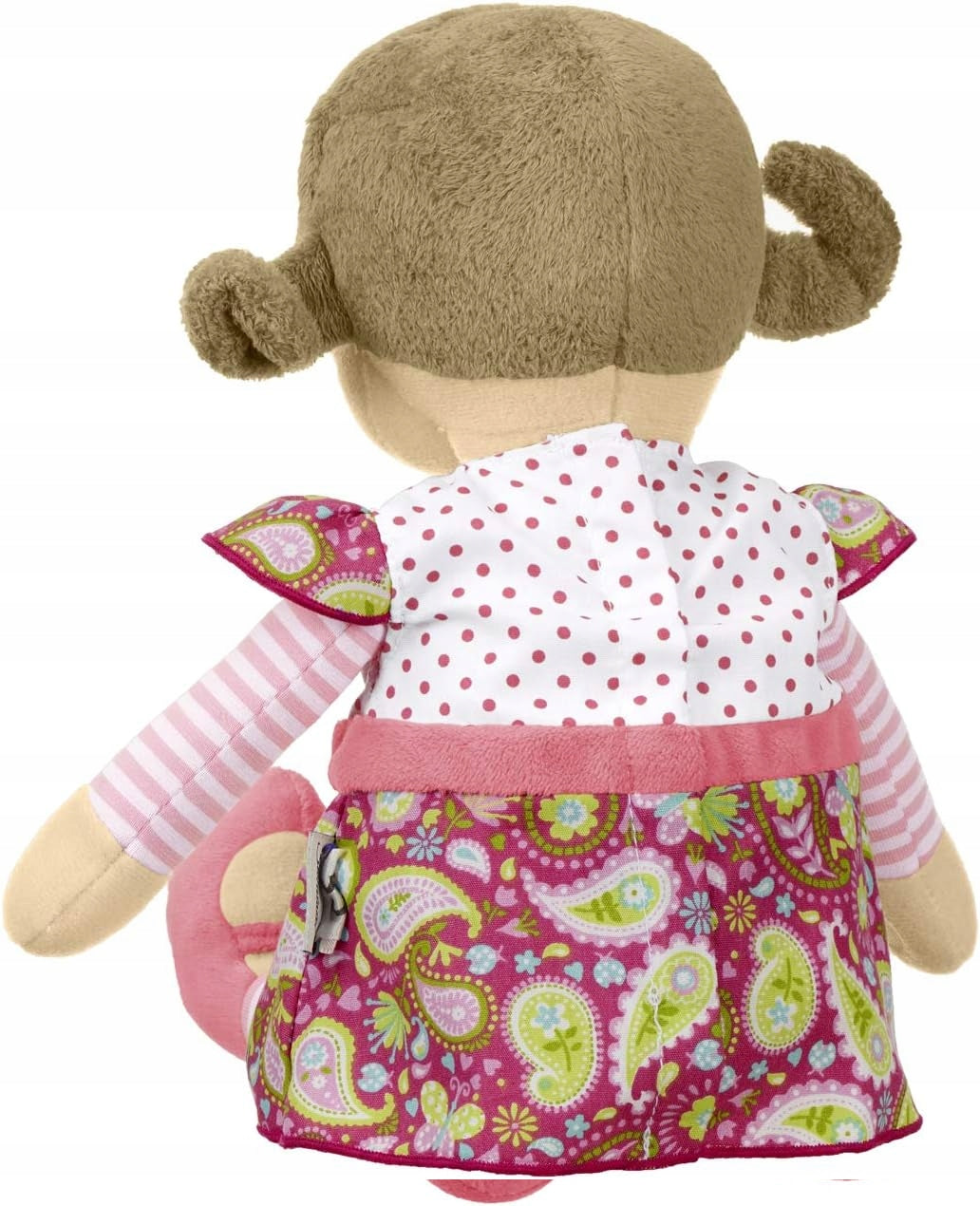STERNTALER lalka przytulanka do ubierania GESA 33 cm "N, miękka różowa lalka z ubrankiem dla dzieci 0+