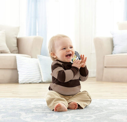 FISHER-PRICE smartfon interaktywny J.NIEMIECKI, kolorowa zabawka edukacyjna dla niemowląt