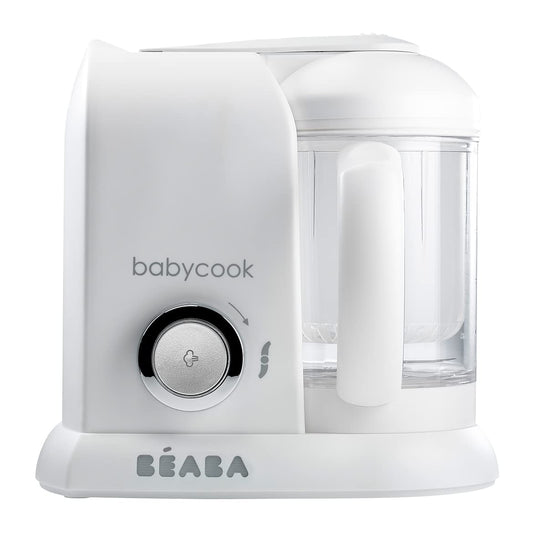BEABA Babycook ROBOT KUCHENNY 4w1 parowar, mikser biały z dzbankiem 1100 ml, BPA free