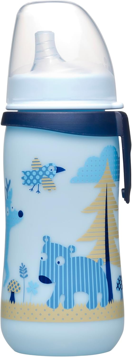 First Cup vaso antigoteo con boquilla suave 330 ml 12 m+ LAS