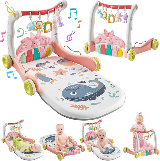 CUTE STONE alfombra educativa con piano para bebés 0-36 meses