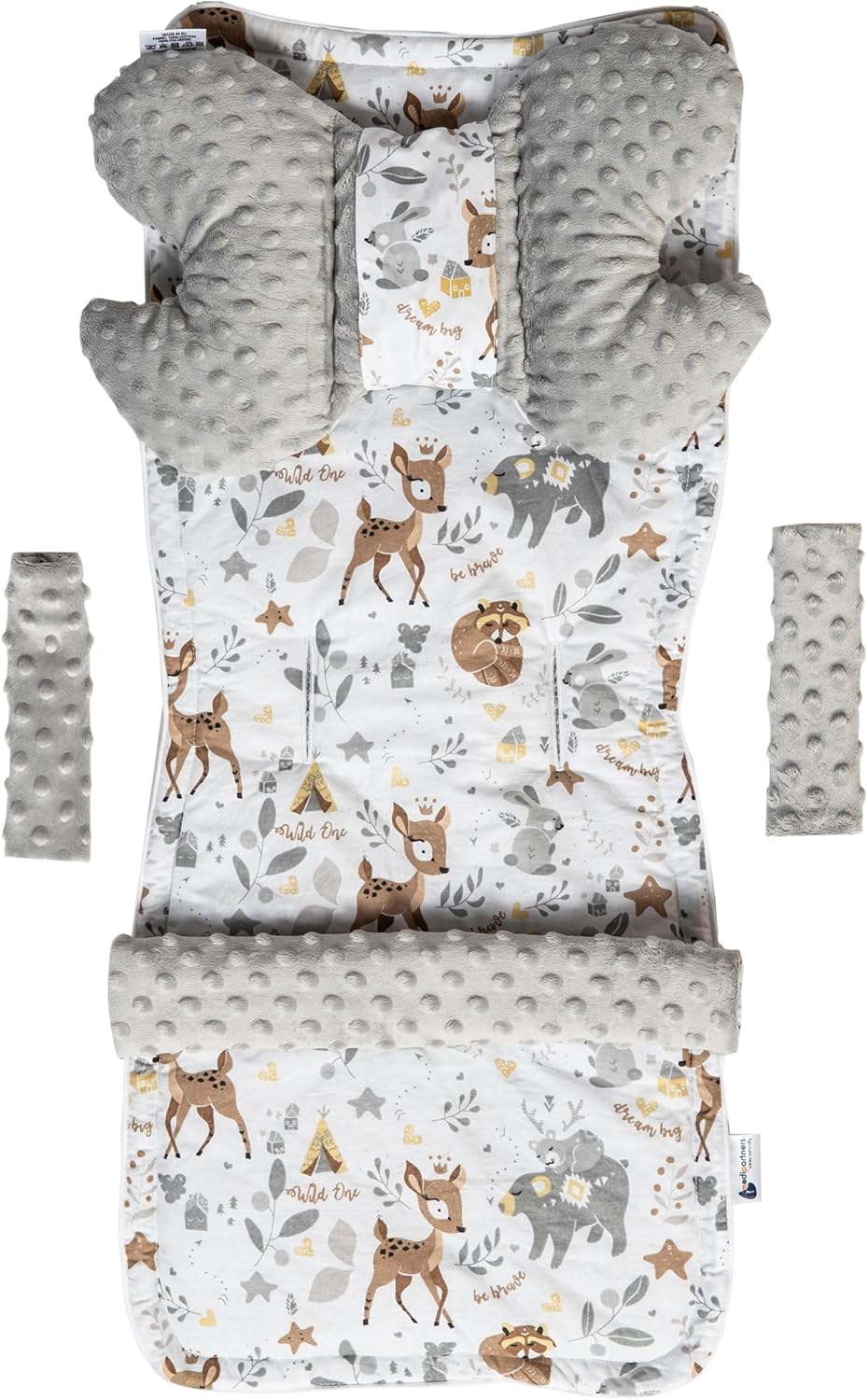Inserto para cochecito Mariposa protectores de MINKY
