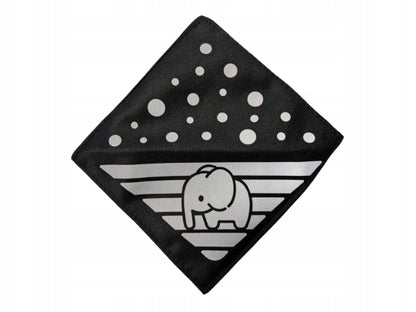 VELOTA reflectores con cierre de velcro para cochecito 12 x 12 cm SOL 1 unidad