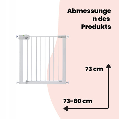 SAFETY 1ST Flat Step barrera de seguridad para escaleras, instalación sin taladrar