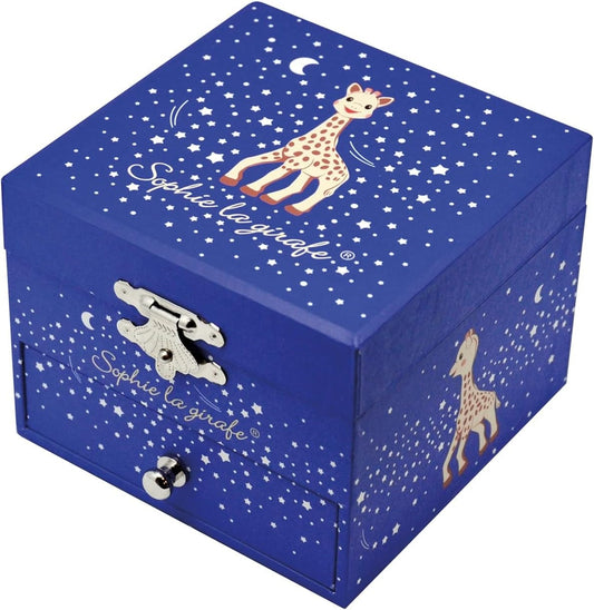 TROUSSELIER caja de música de cuerda que brilla en la oscuridad SOPHIE LA GIRAFE