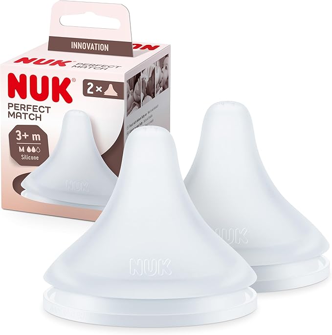 NUK Perfect Match tetina M flujo medio 3 m+