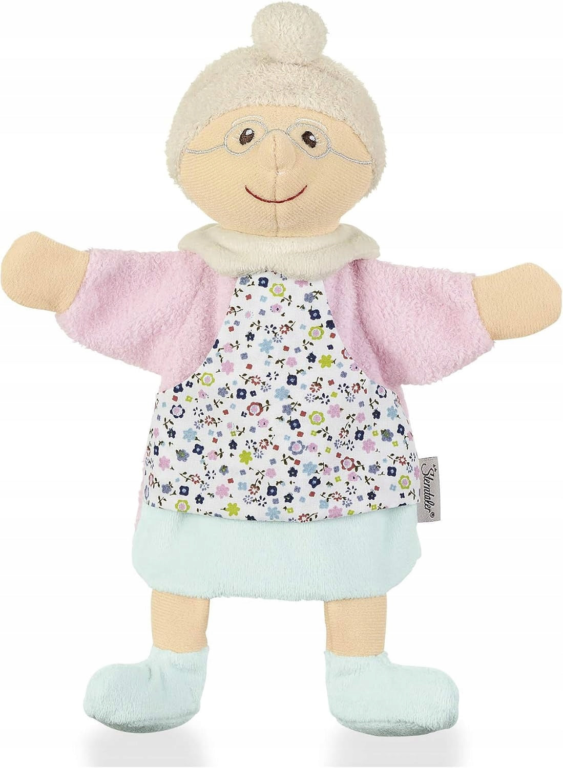 STERNTALER pluszowa pacynka do odgrywania ról BABCIA 26 cm "N. Babcia z tkaniny, bezpieczna dla dzieci 0+