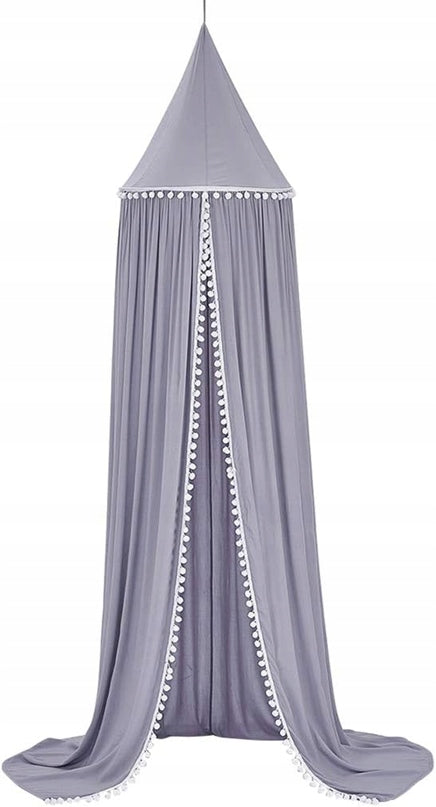 Dosel para estructura con pompones 240 cm
