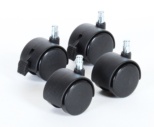 BABYBAY 100400 ruedas giratorias con freno para cuna 4 unidades 40 mm