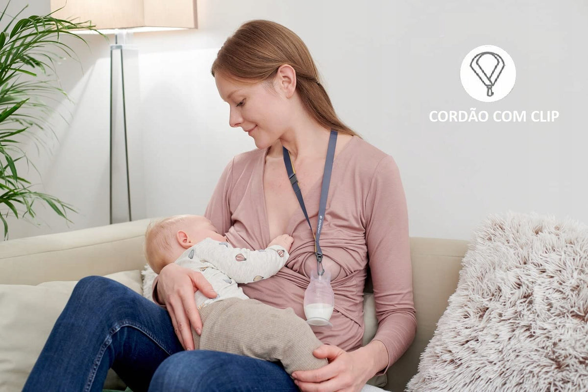 MEDELA kolektor silikonowy do zbierania pokarmu, wygodny pojemnik na mleko matki z klipsem podczas karmienia piersią