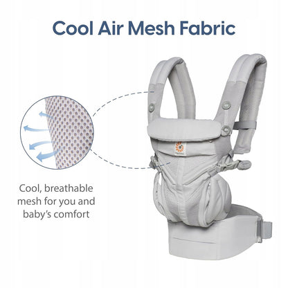 ERGOBABY OMNI 360 COOL AIR MESH portabebés ergonómico 3,2-20,4 kg