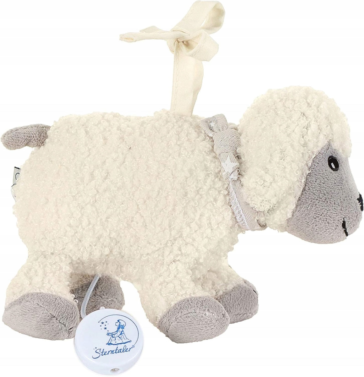 STERNTALER Oveja Stanley peluche con caja de música S 11 x 14 cm