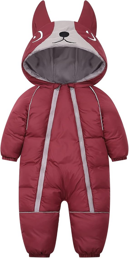 JIAMY mono de invierno con capucha 12-18 meses 90