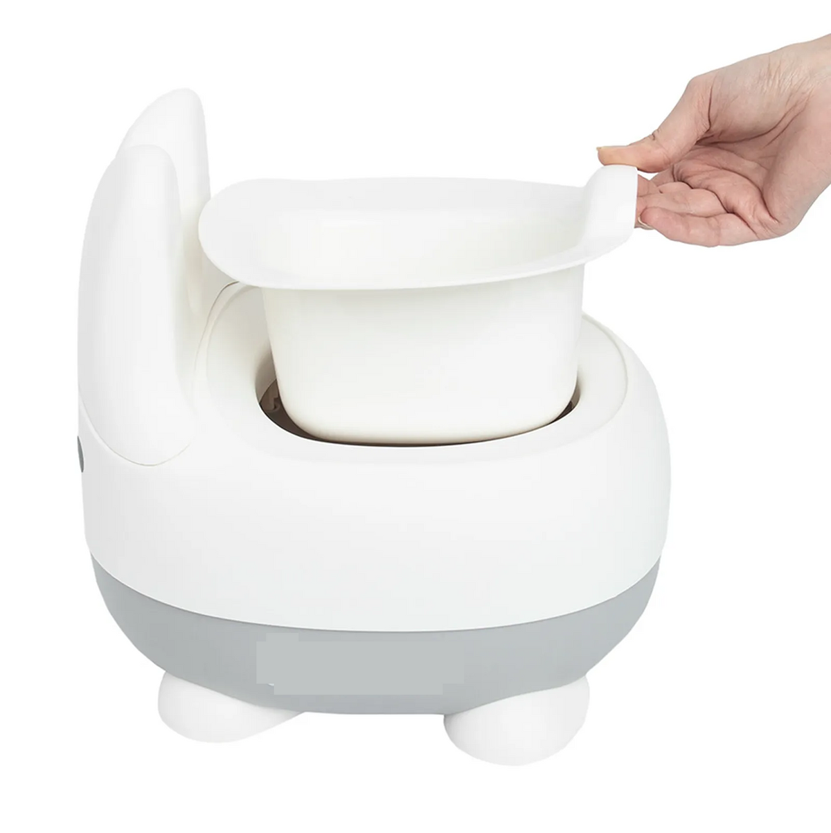 Orinal con inserto extraíble y tapa para bebé CONEJO