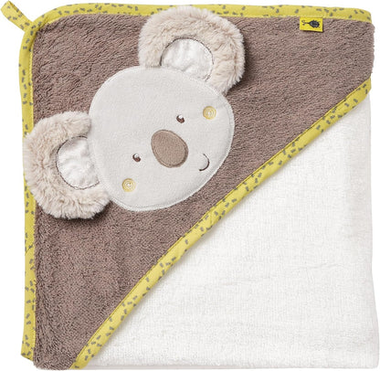 Toalla de algodón con capucha FEHN Koala Australia 80 x 80 cm
