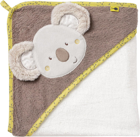 Toalla de algodón con capucha FEHN Koala Australia 80 x 80 cm