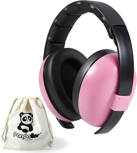 PANDAEAR protectores auditivos para bebés 0-36 meses, 26 dB + funda