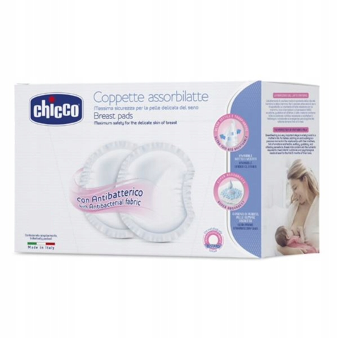 CHICCO Discos absorbentes desechables para lactancia x30