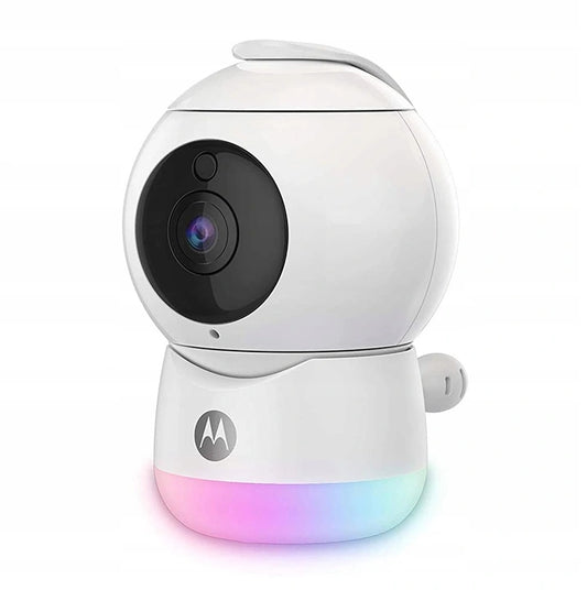 MOTOROLA Peekaboo-w KAMERA ELEKTRONICZNA NIANIA biała kamera monitorująca z funkcją zoom, alarmem i szyfrowaniem danych