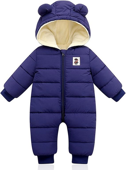 MINIZONE mono de invierno con capucha 0-3 meses 66