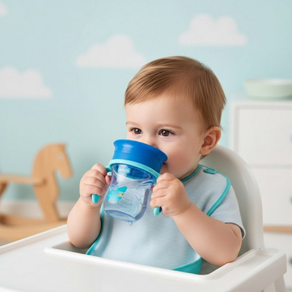 CHICCO Perfect Cup vaso antiderrame con boquilla 360 grados 200 ml 12 m+