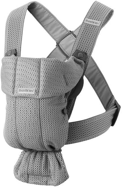 BABYBJORN MINI portabebés ergonómico 3-11kg AIRY MESH