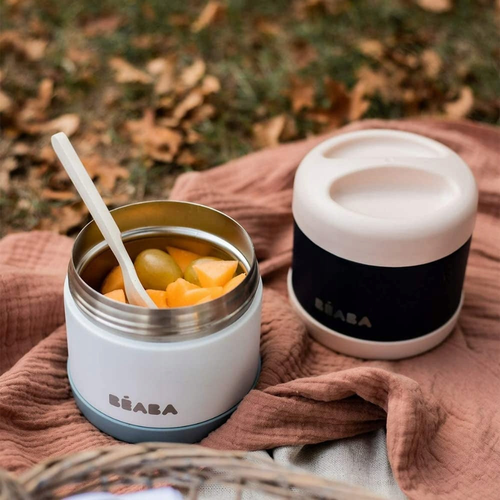 BEABA termos obiadowy 300 ml stal nierdzewna, przenośny pojemnik termiczny dla dziecka