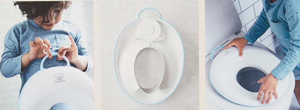 BABYBJORN adjustable toilet seat with opening 12 x 18,5 cm