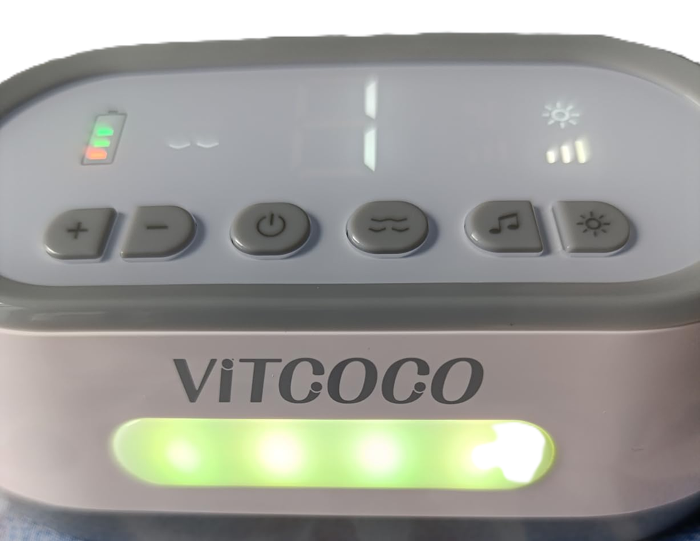 VITCOCO aspirador nasal eléctrico con luz nocturna