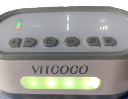 VITCOCO aspirador nasal eléctrico con luz nocturna
