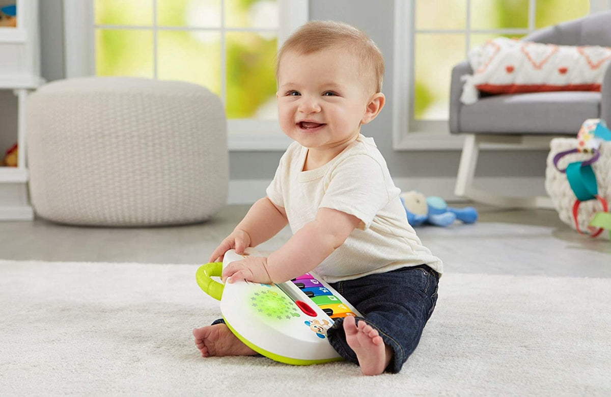 FISHER-PRICE GFK11 Piano 4en1 versión francesa