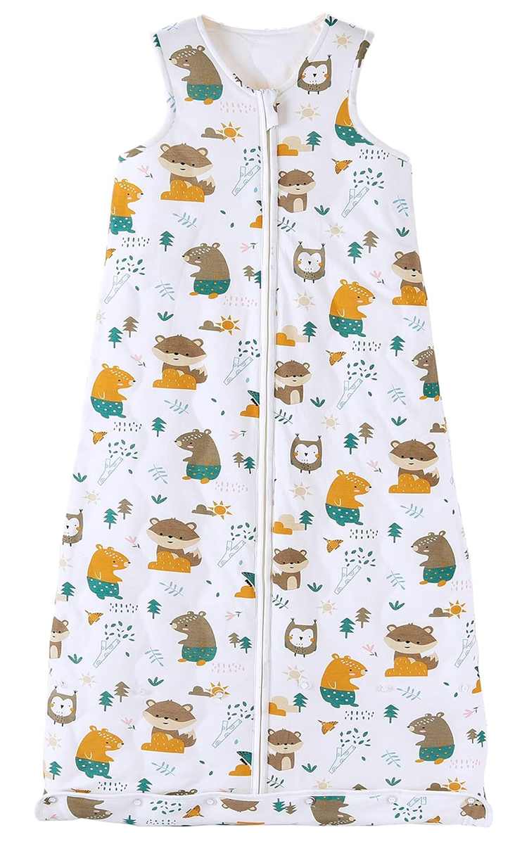CHILSUESSY saco de dormir 2,5 TOG 120-140 cm para bebés