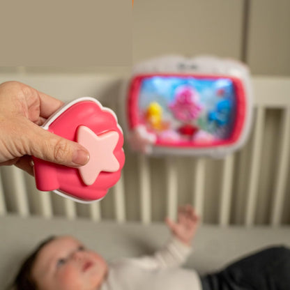 BABY EINSTEIN Sueños Marinos caja de música con luces + mando a distancia, 22 x 29 cm