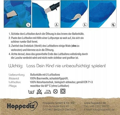 HOPPEDIZ funda para globo para niños