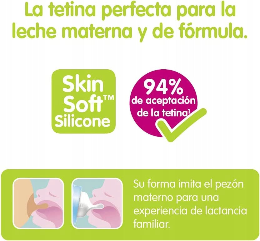 MAM smoczek do butelki x2 2m+ silikon Skin Soft, BPA/BPS free, używany, db