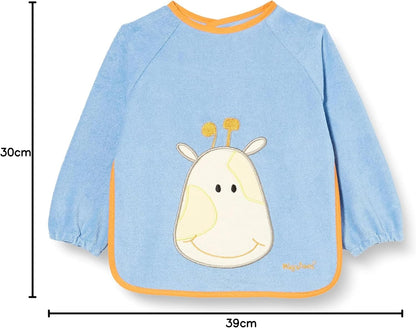 PLAYSHOES babero con mangas delantal 9m+